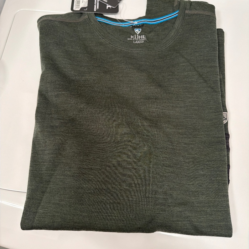 Kuhl long sleeve merino wool shirt